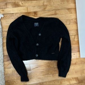 Abercrombie Black Cardigan